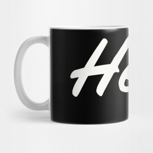 HEY! design no. 1 for dark shirts Mug